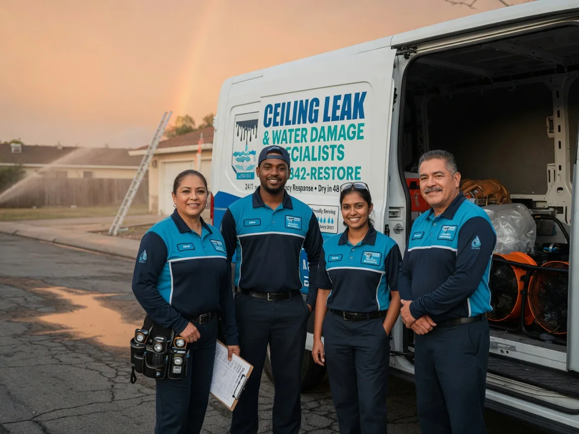 Ceiling Leak Cleanup company in Byromville, GA